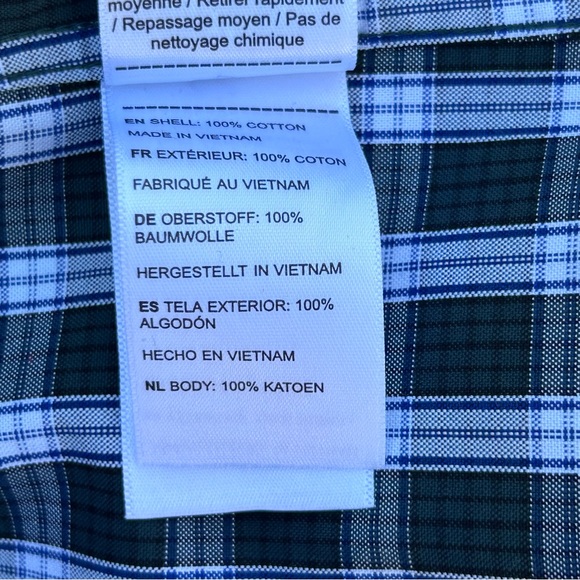 Untuckit Plaid Slim Fit Cotton Wrinkle Free Buttondown Shirt | Men’s Size Medium - Picture 11 of 12